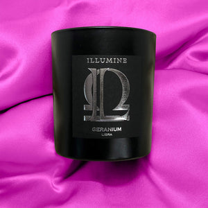 Illumine Libra Candle on Pink for Charisma