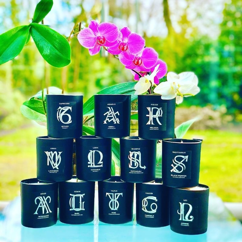 Illumine Zodiac Candle Range In 