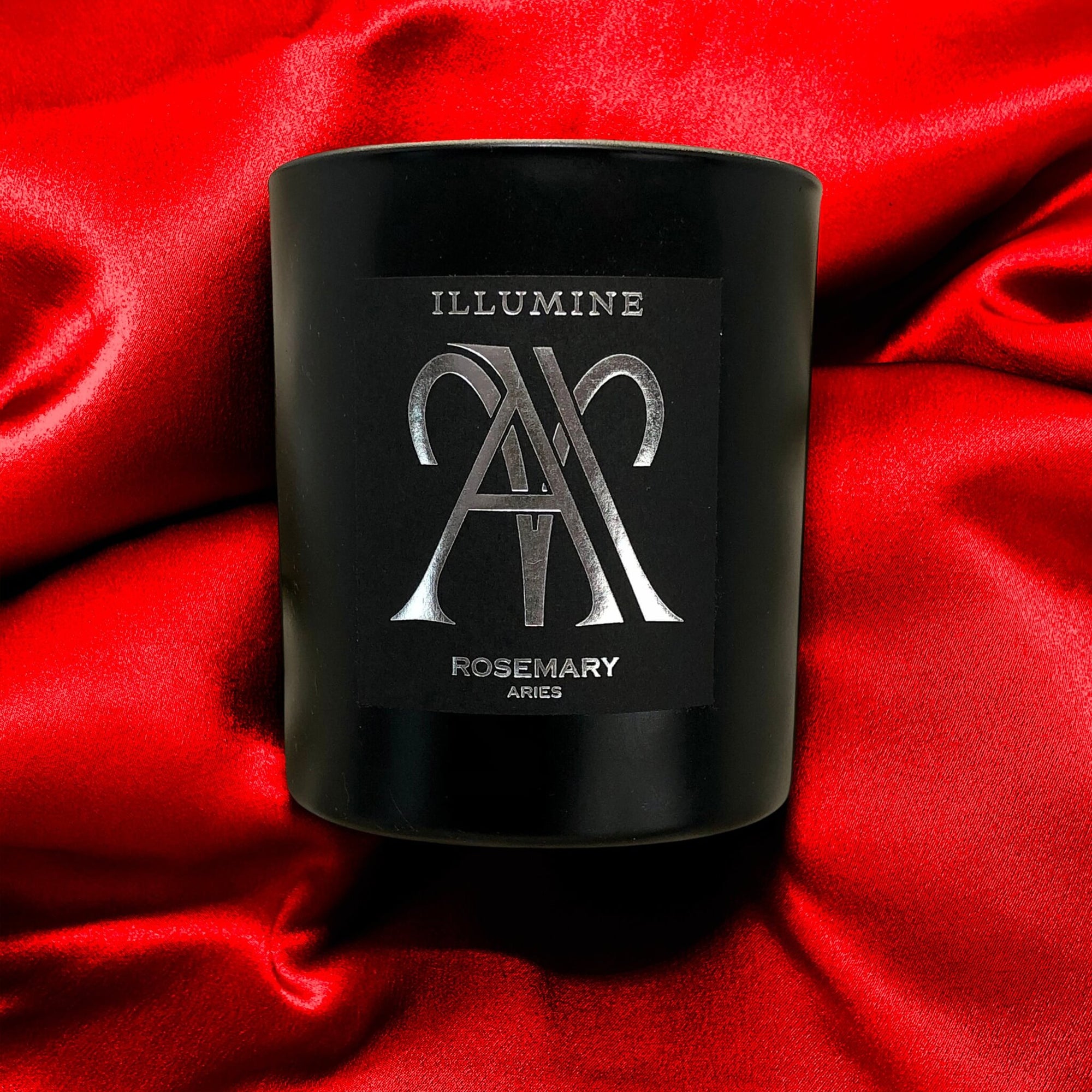Illumine Aries Candle on Red  for Dynamic